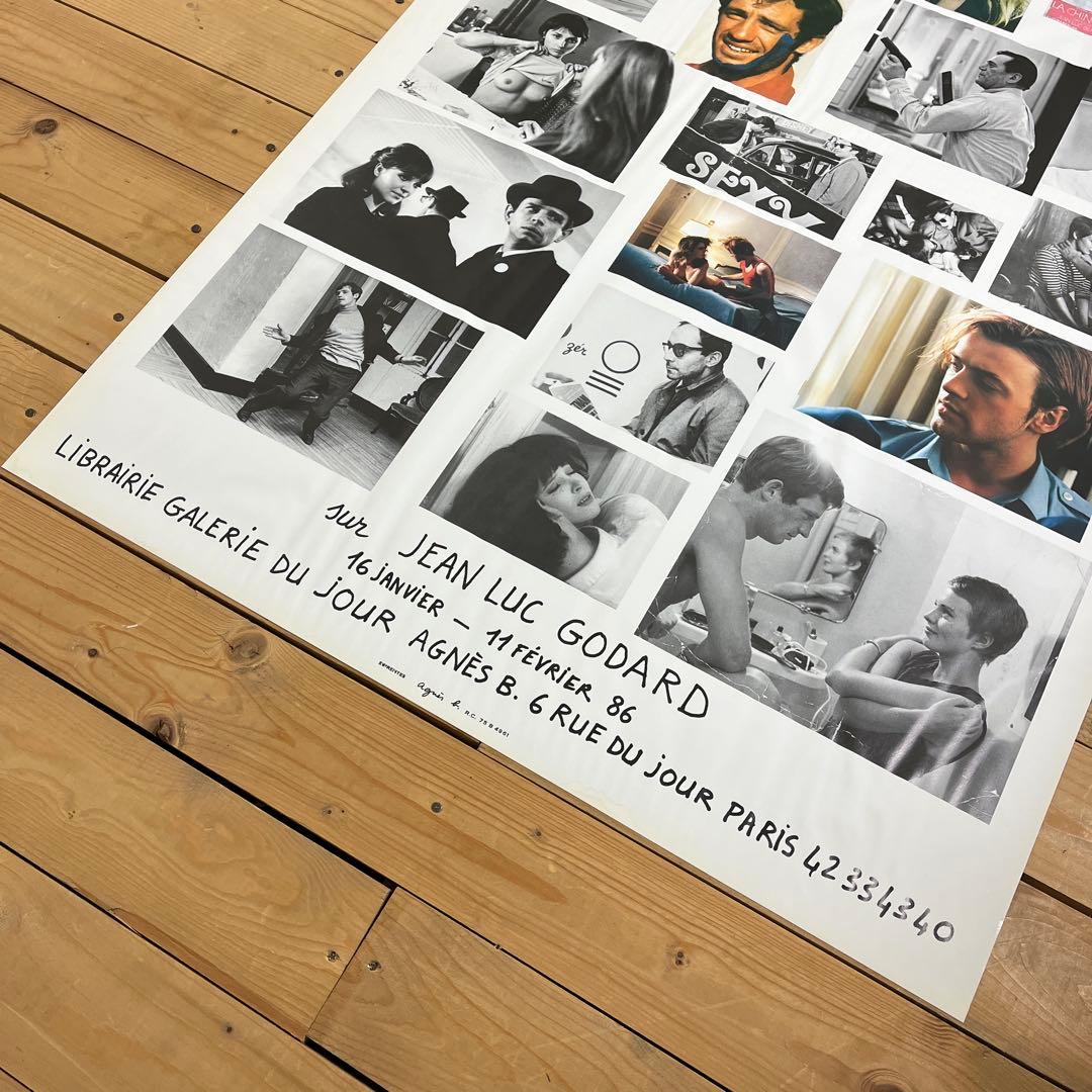 1986年◾️agnes.b アニエス.b ジャン＝リュック・ゴダール ポスター