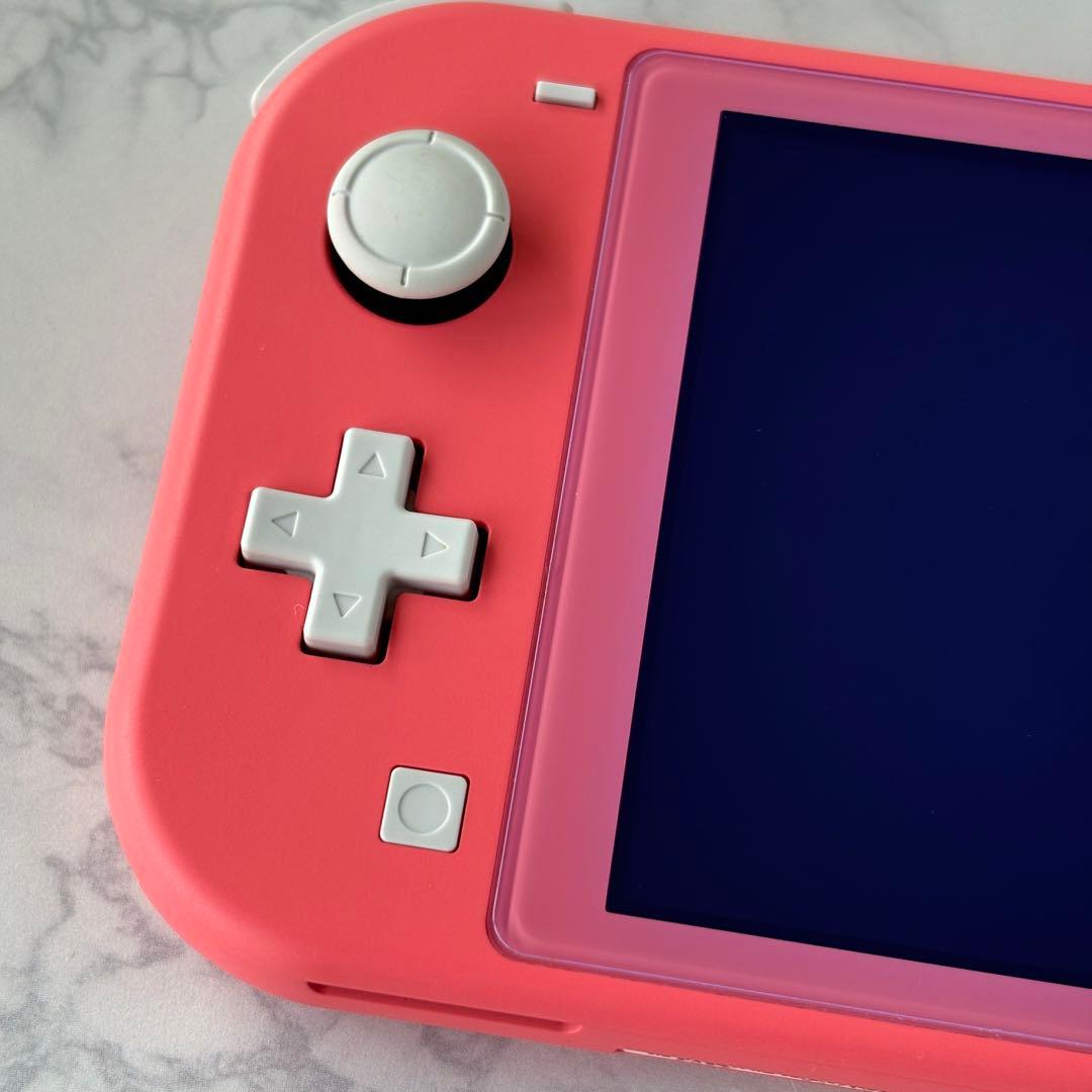 【本体美品】Nintendo Switch Lite ピンク 本体 おまけ付き