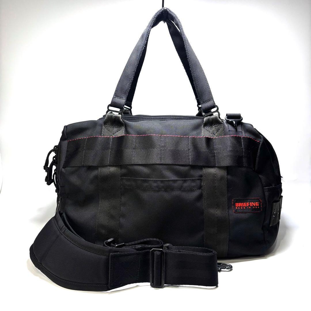 BRIEFING DUAL DUFFLE 2wayボストンバッグ ブラック
