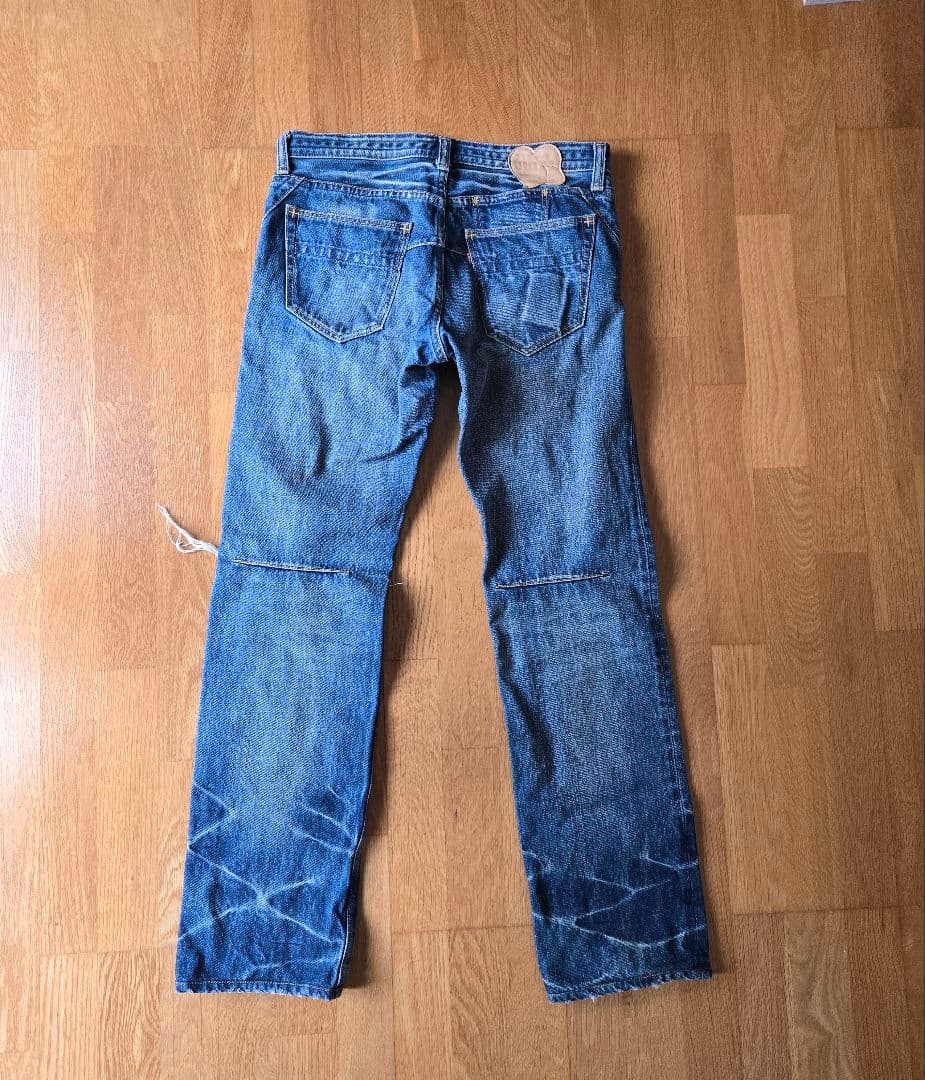 ナンバーナイン⭐07About期ダメージ加工デニム2本セット⭐宮下期ソロイスト