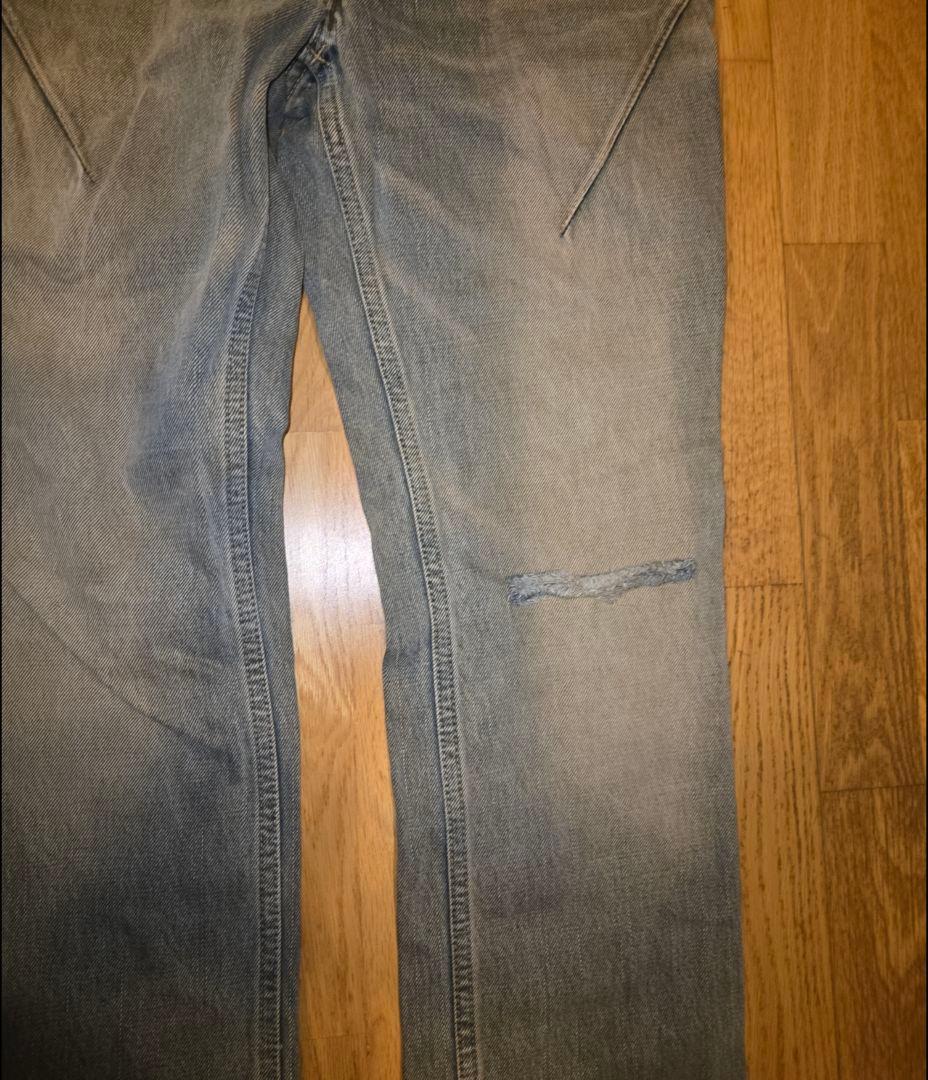 ナンバーナイン⭐07About期ダメージ加工デニム2本セット⭐宮下期ソロイスト