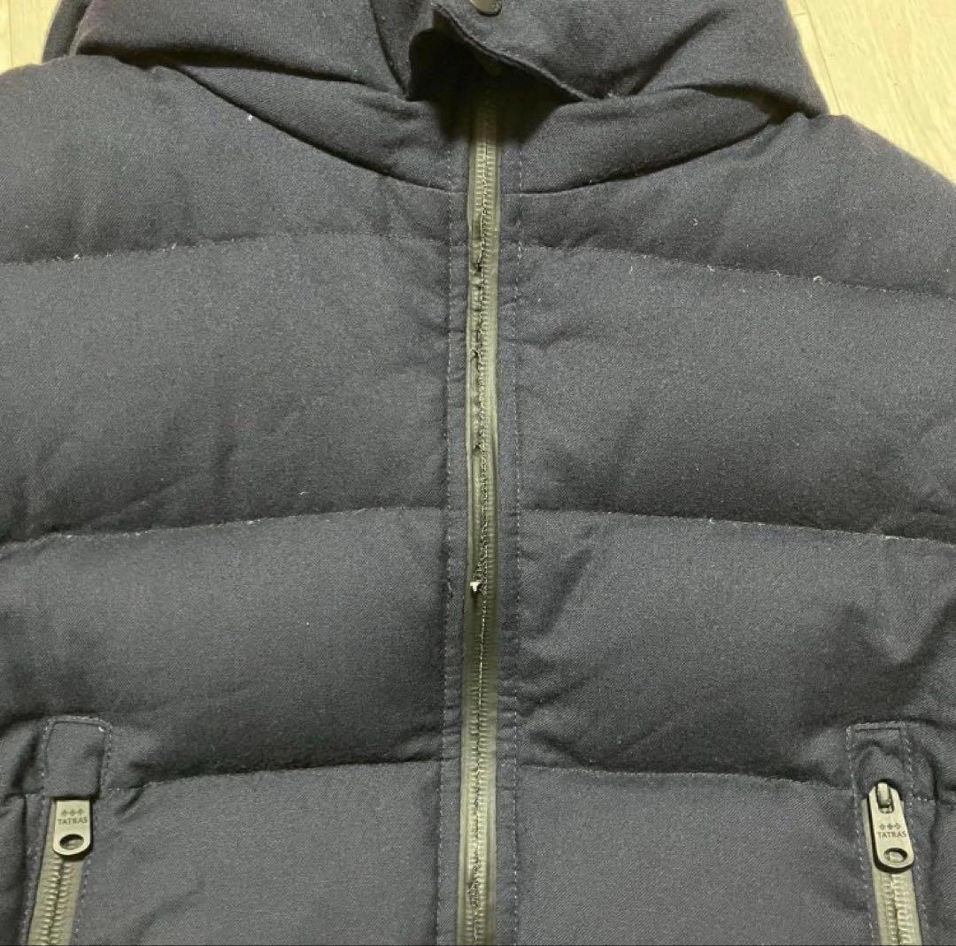 タトラス　ダウンジャケット　ボルボレ　サイズ2　ネイビー Mサイズ