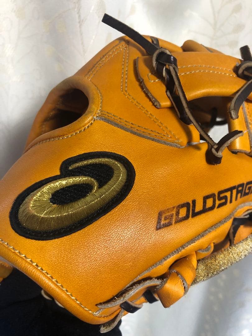アシックス　硬式内野グラブ　ゴールドステージ　　BGH8CS