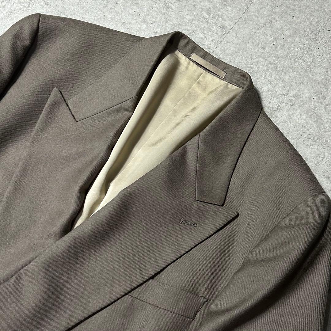 90s EMPORIO ARMANI ベージュ ダブル セットアップ