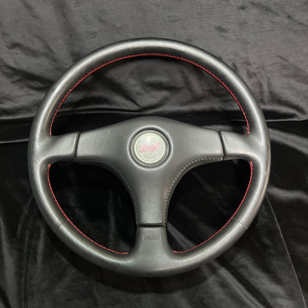 Nardi STI ステアリング GC8 純正 美品