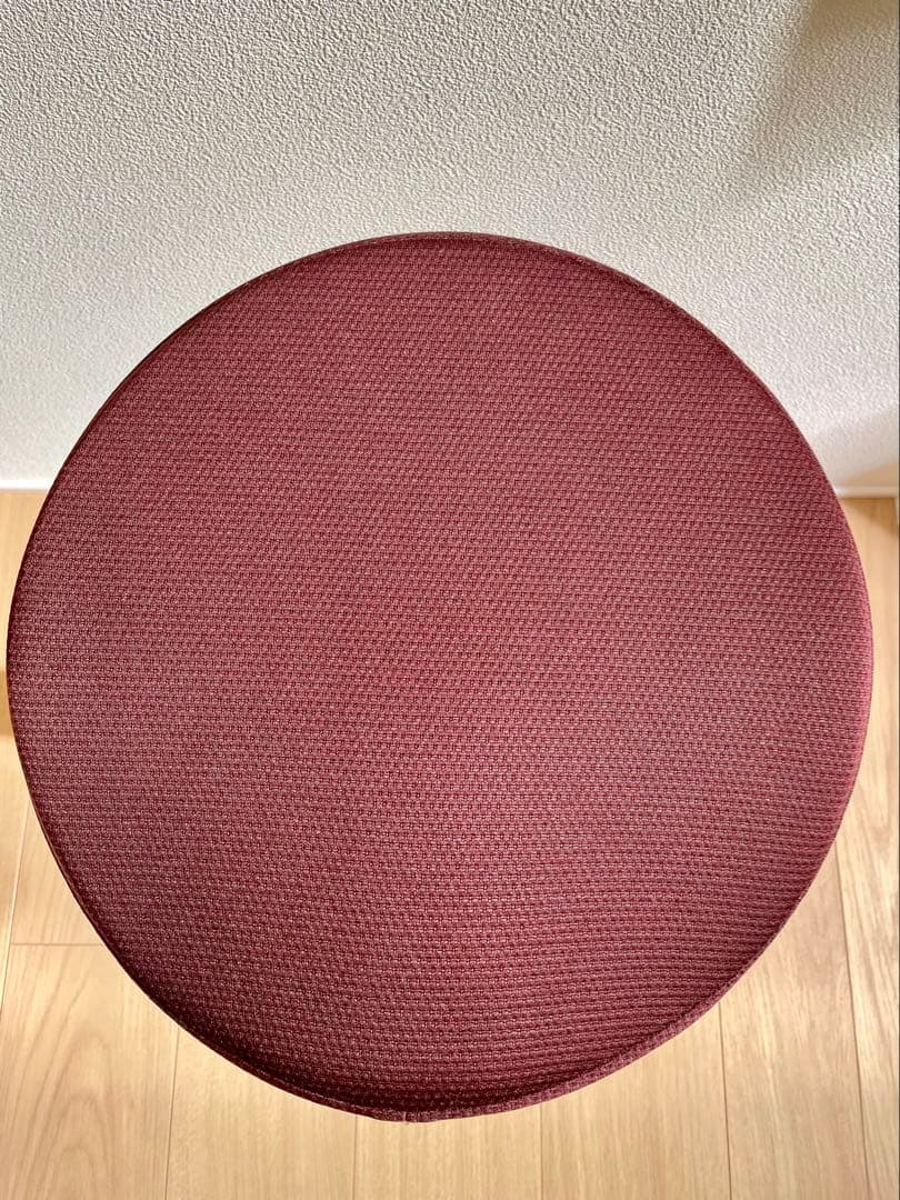 バランスシナジー（ラウンド型）（ボルドーの専用座面カバー付）