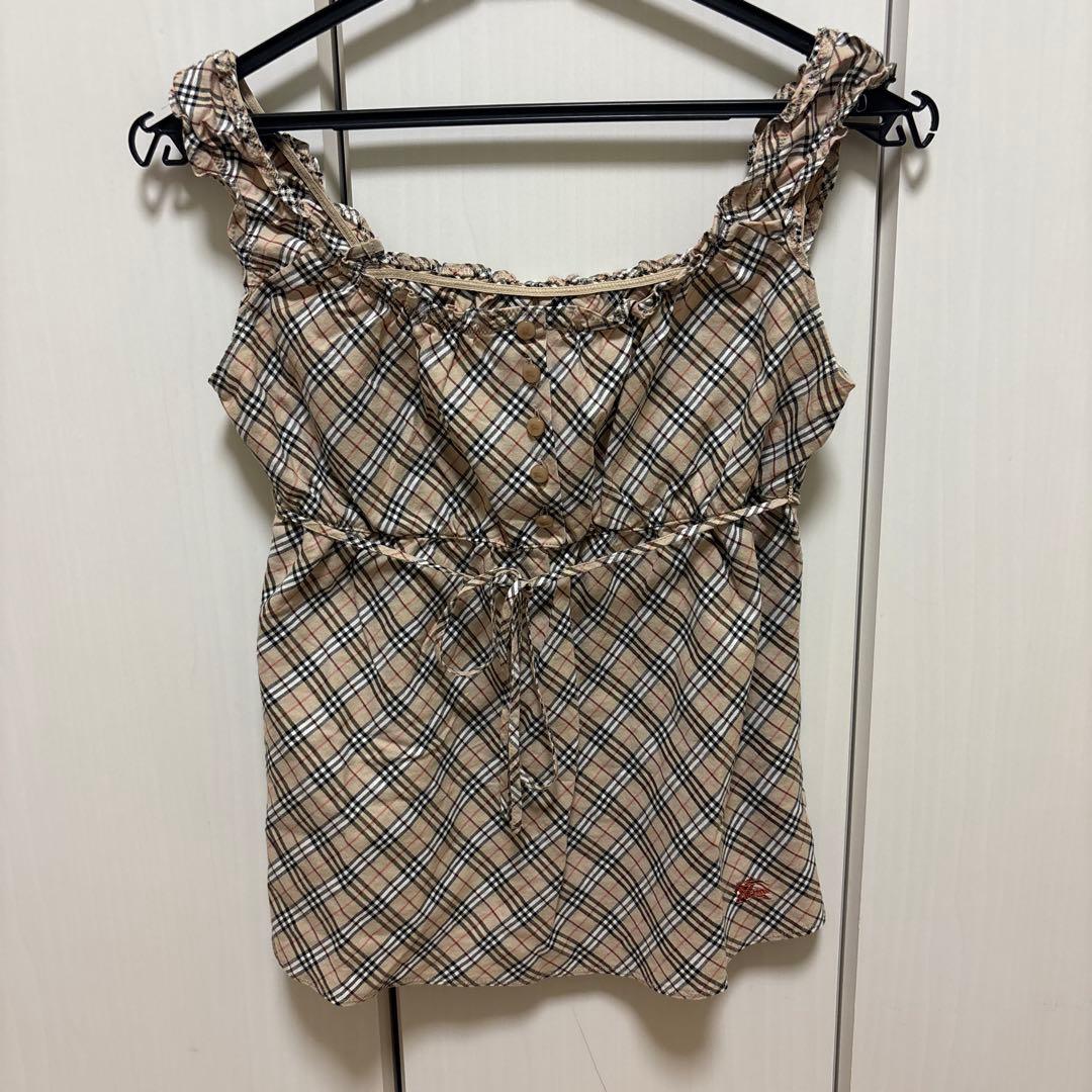 【Burberry blue label】 キャミソール