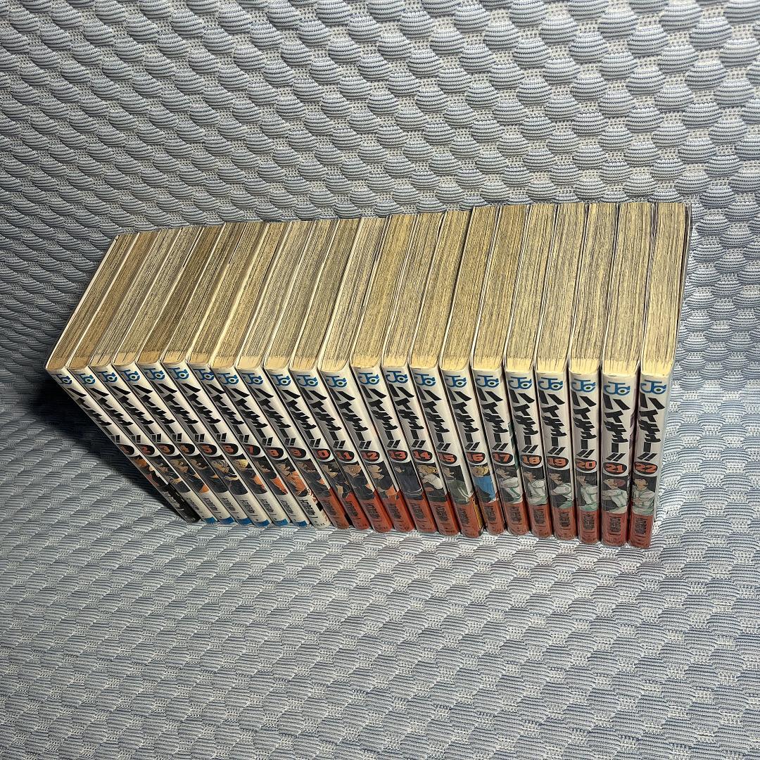 美品・まとめ売り【ハイキュー!!】1～45巻セット　初版本 多数　透明カバー付き