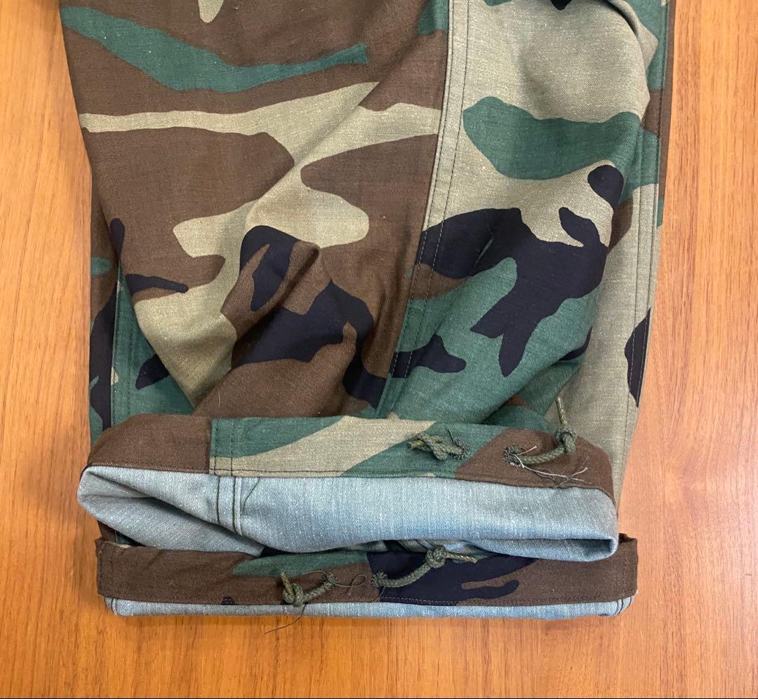 【希少】紙タグ付デッドストック 米軍実物M-65カーゴパンツ M-R 80s