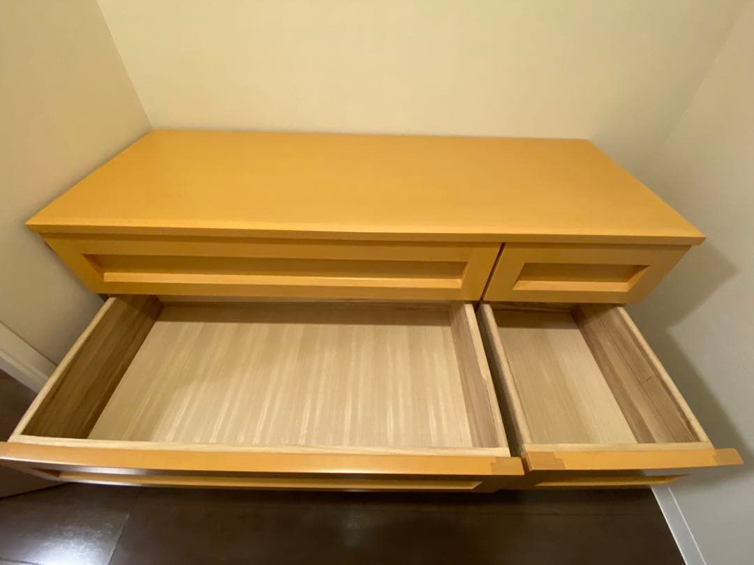 新品未使用　3段タンス　大塚家具