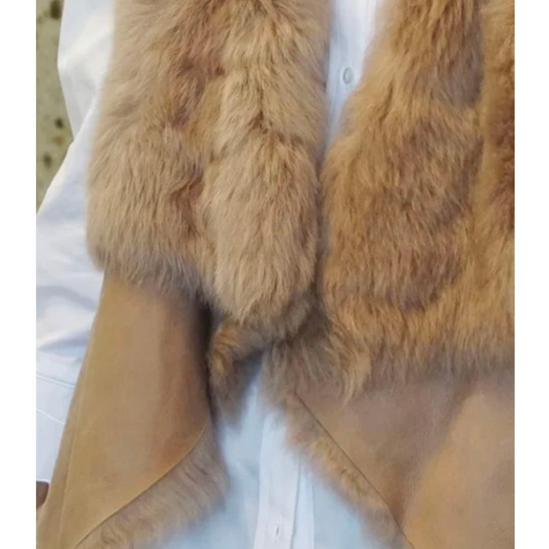 【新品】KARLDONOGHUEカールドノヒューオイルドトスカーナラムスキンジレ