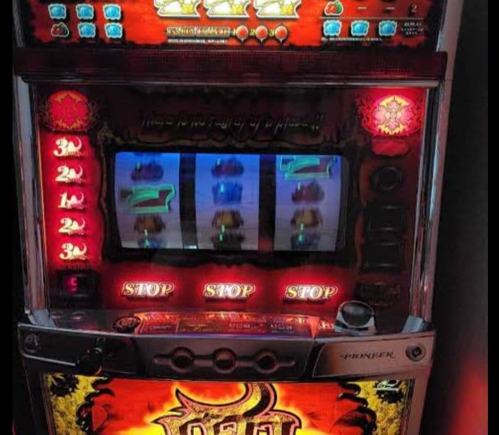 パチスロ実機 4号機　兜　カブト