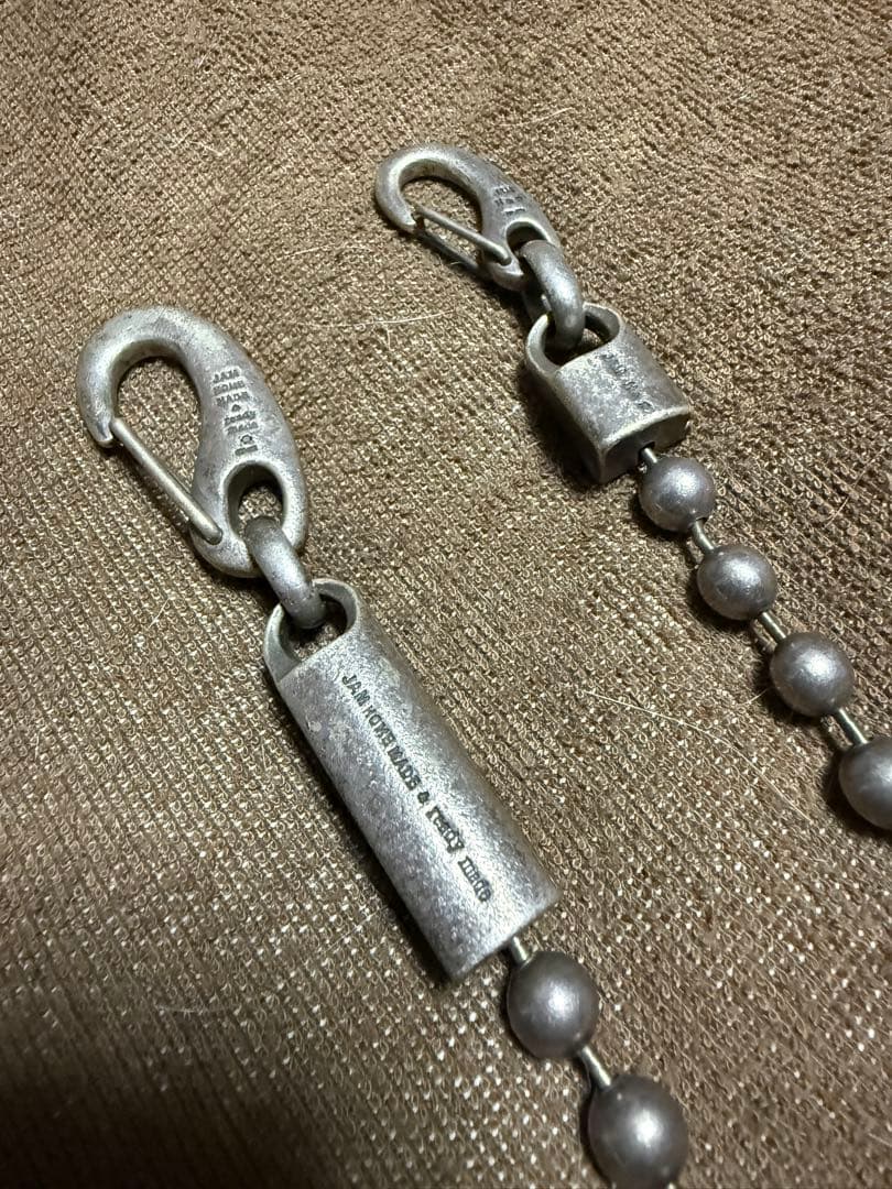 ジャムホームメイド　ウォレットチェーン シルバー AB型　ボールチェーン