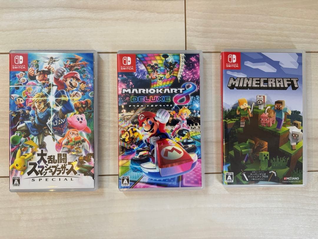 スマッシュブラザーズ マリオカート8 マイクラ　まとめ売り