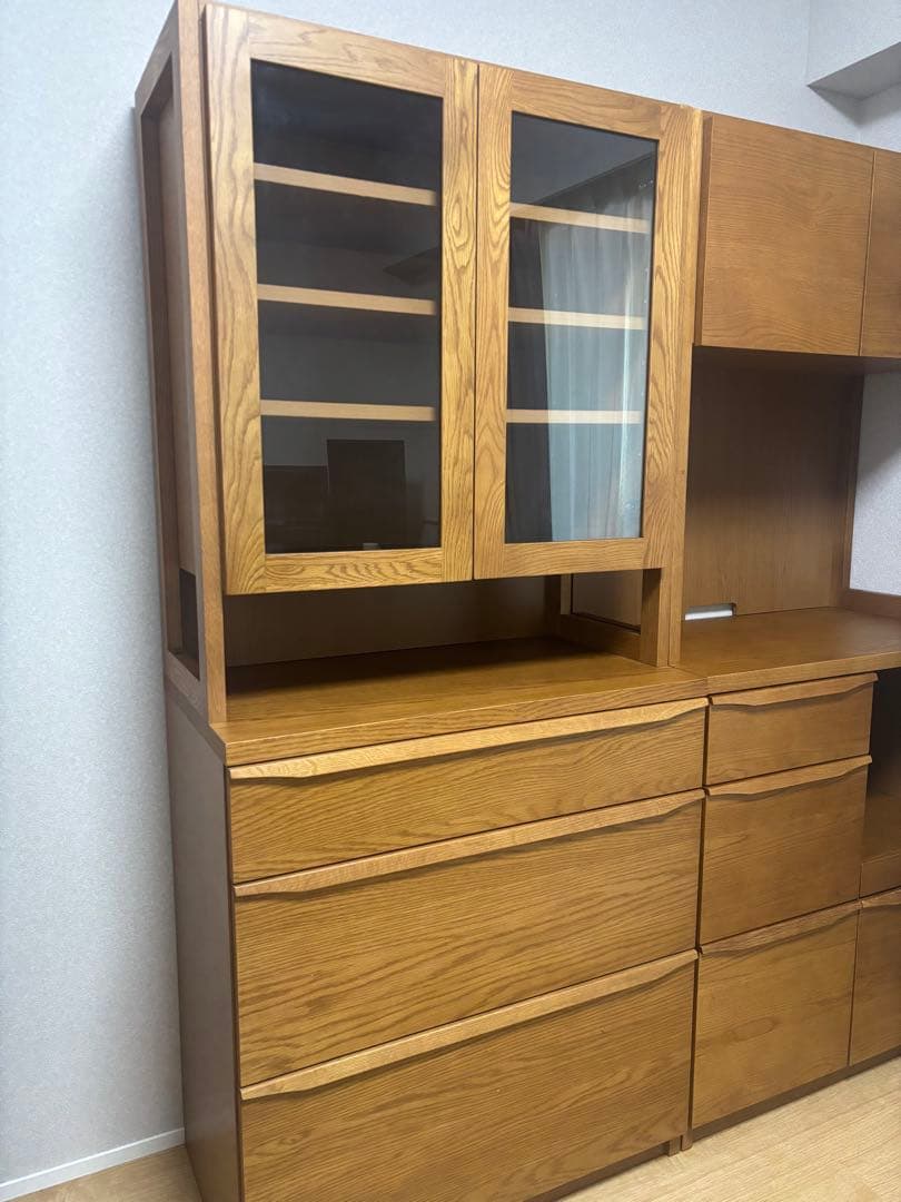 unicoウニコKIRP キルプ W800カップボード 食器棚