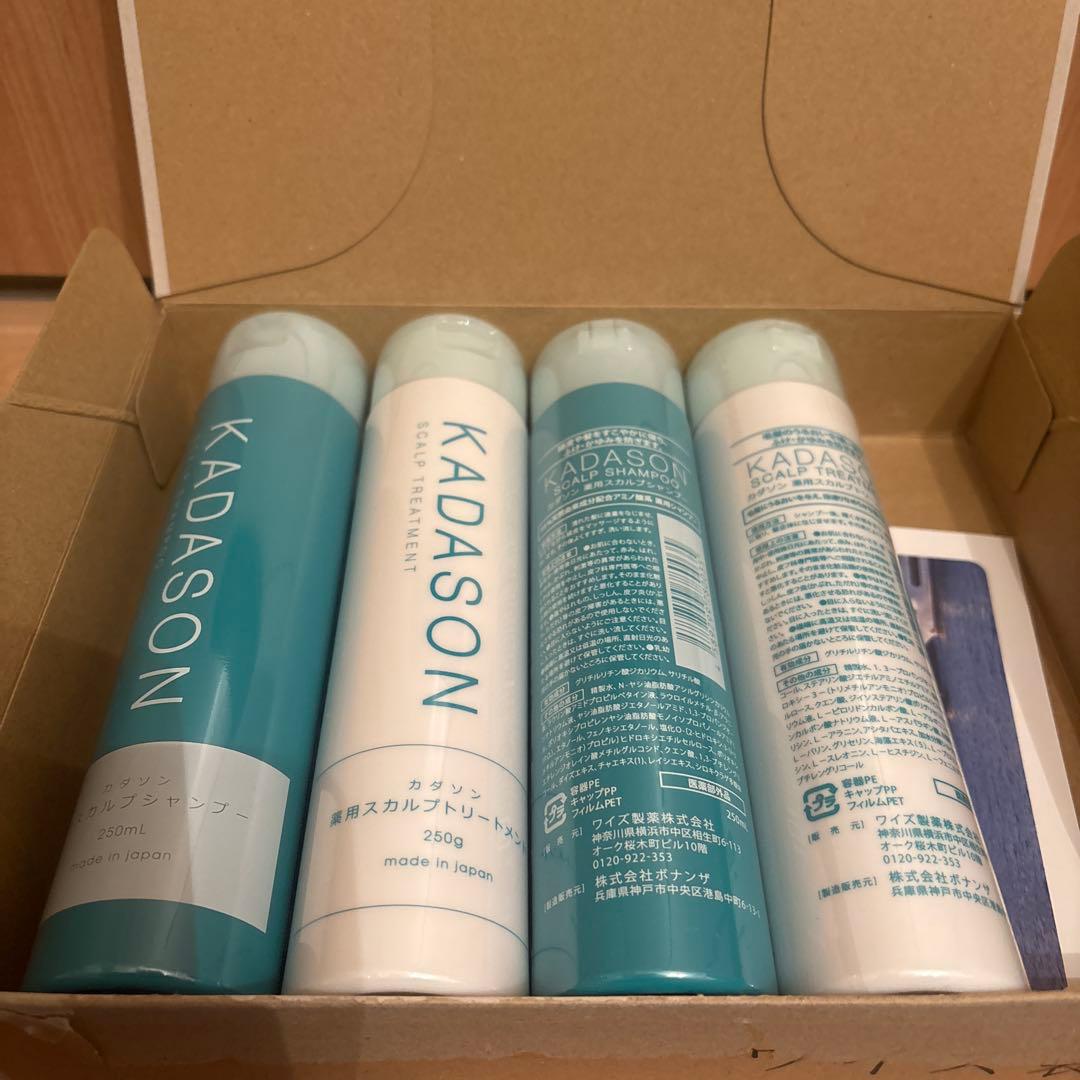KADASON スカルプシャンプー トリートメントセット