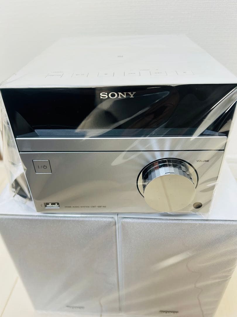 SONY Bluetooth ステレオミニコンポ hcd-sbt40 ホワイト