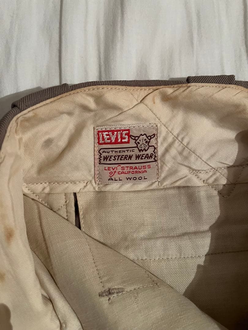 LEVI'S 50s ウエスタンパンツ　ヴィンテージ