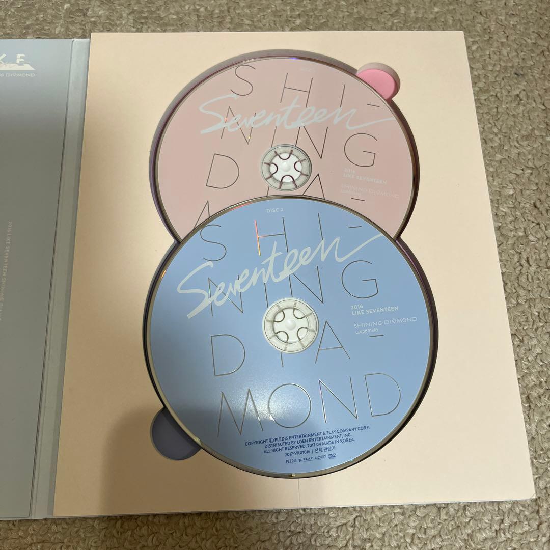 seventeen shining Diamond DVD 匿名配送