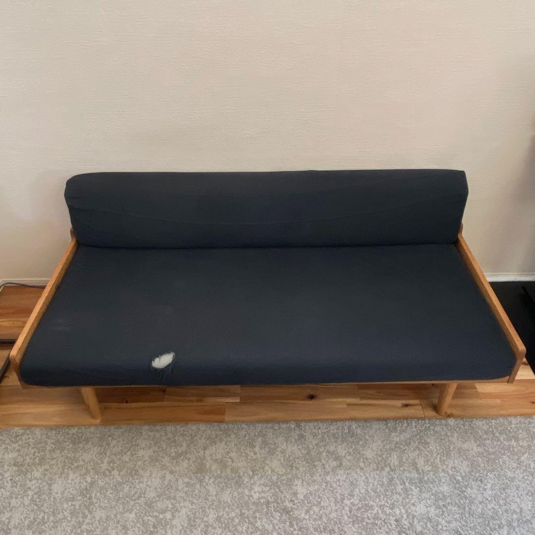 【Donuts】モモナチュラル デイソファ 2.5P