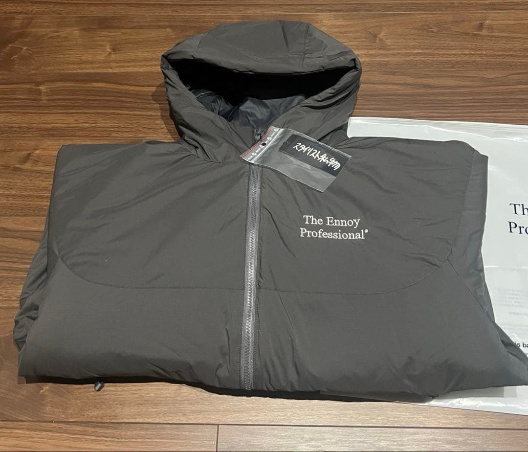 【XL】ENNOYとスタイリスト私物 PADDED NYLON HOODIE