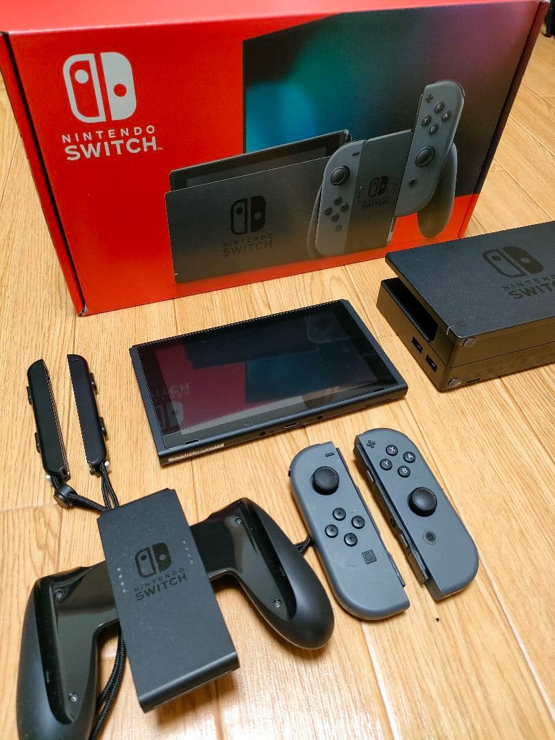 Switch本体　HAC-001　グレー　箱付