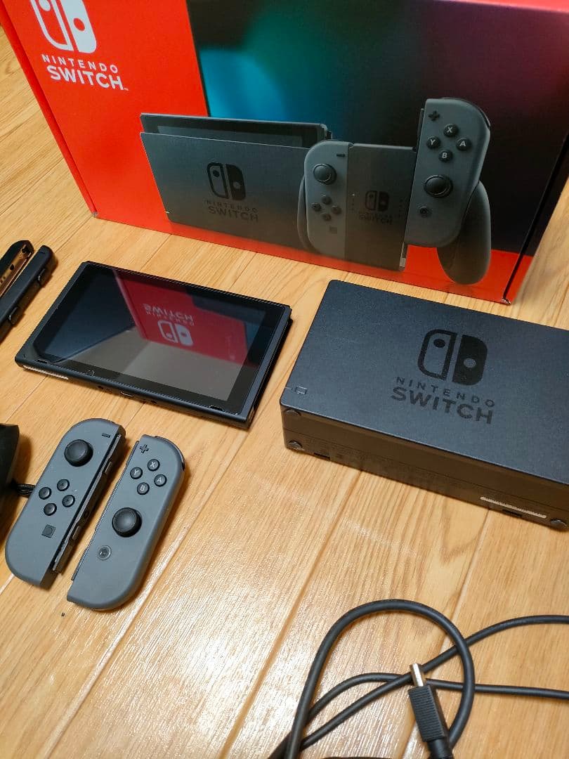 Switch本体　HAC-001　グレー　箱付