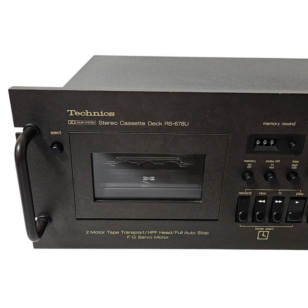 Technics テクニクス RS-678U ステレオカセットデッキ