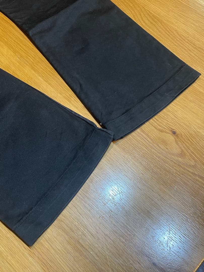 美品！wjk ダブルジェイケイ　バナナカーブ　チノパン　ブラック　M