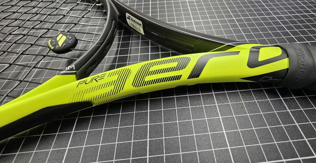 バボラ☆Babolat Pure Aero #2　振動止め付！