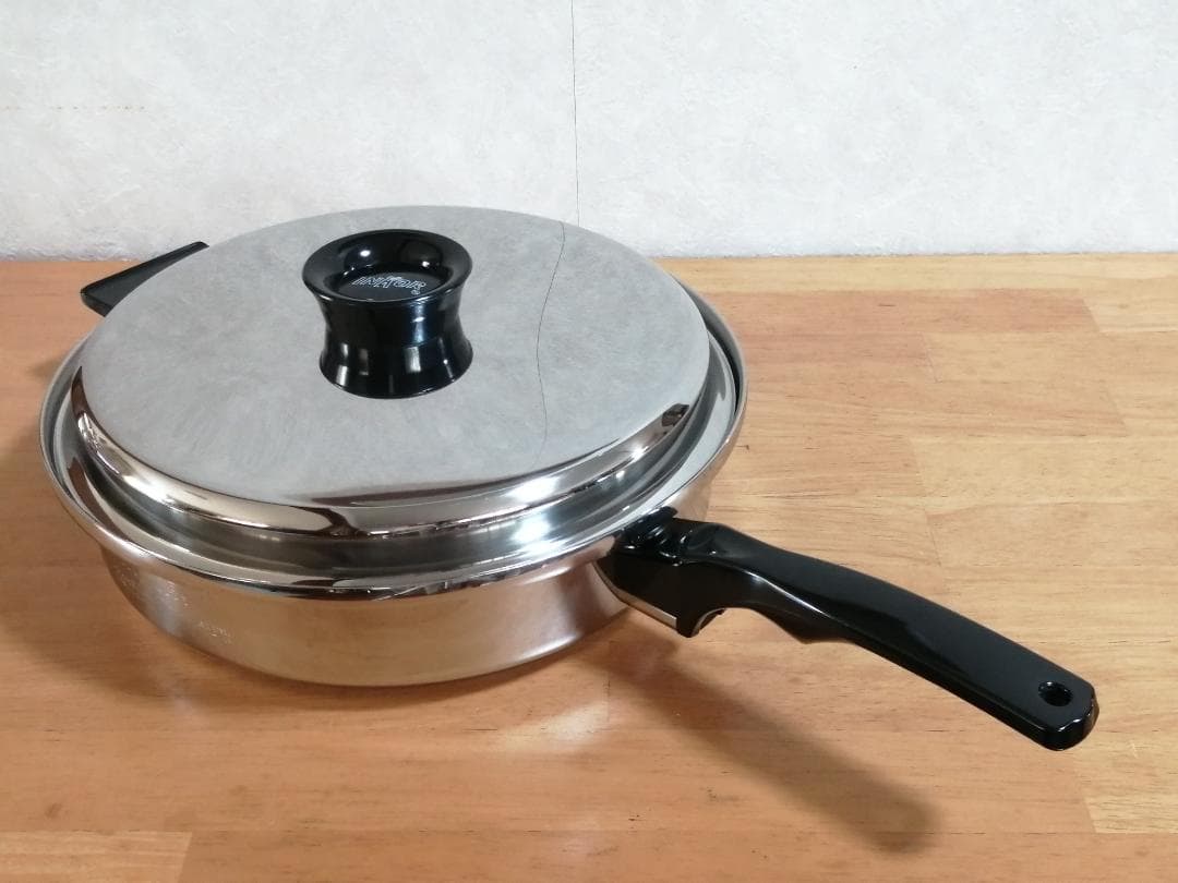 INKOR Cookware ステンレス多層構造フライパン　ガス火用 USED