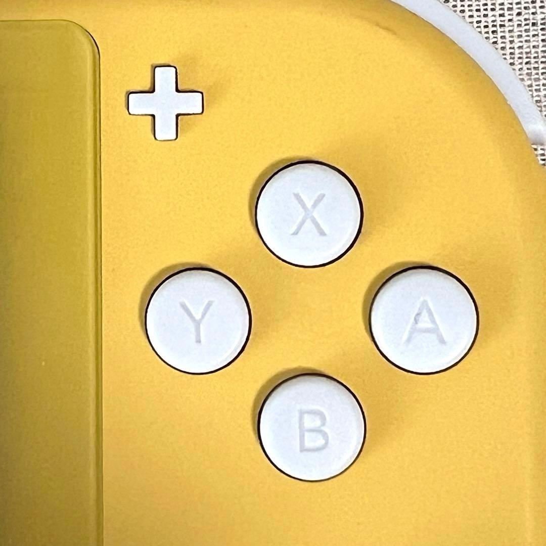 【美品・動作確認済み】Switchライト（イエロー）スティックカバー、イヤホン付