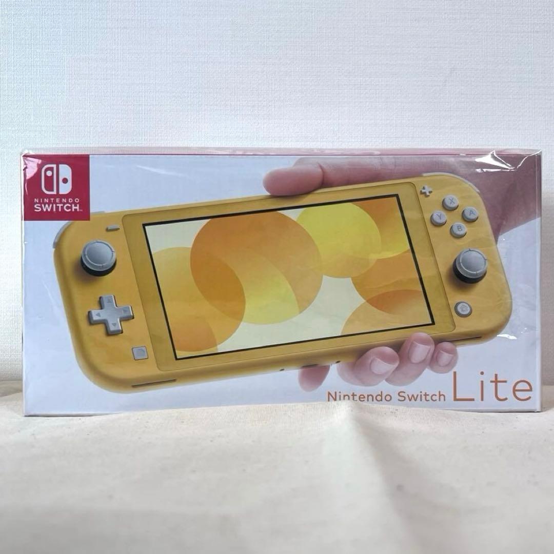 【美品・動作確認済み】Switchライト（イエロー）スティックカバー、イヤホン付