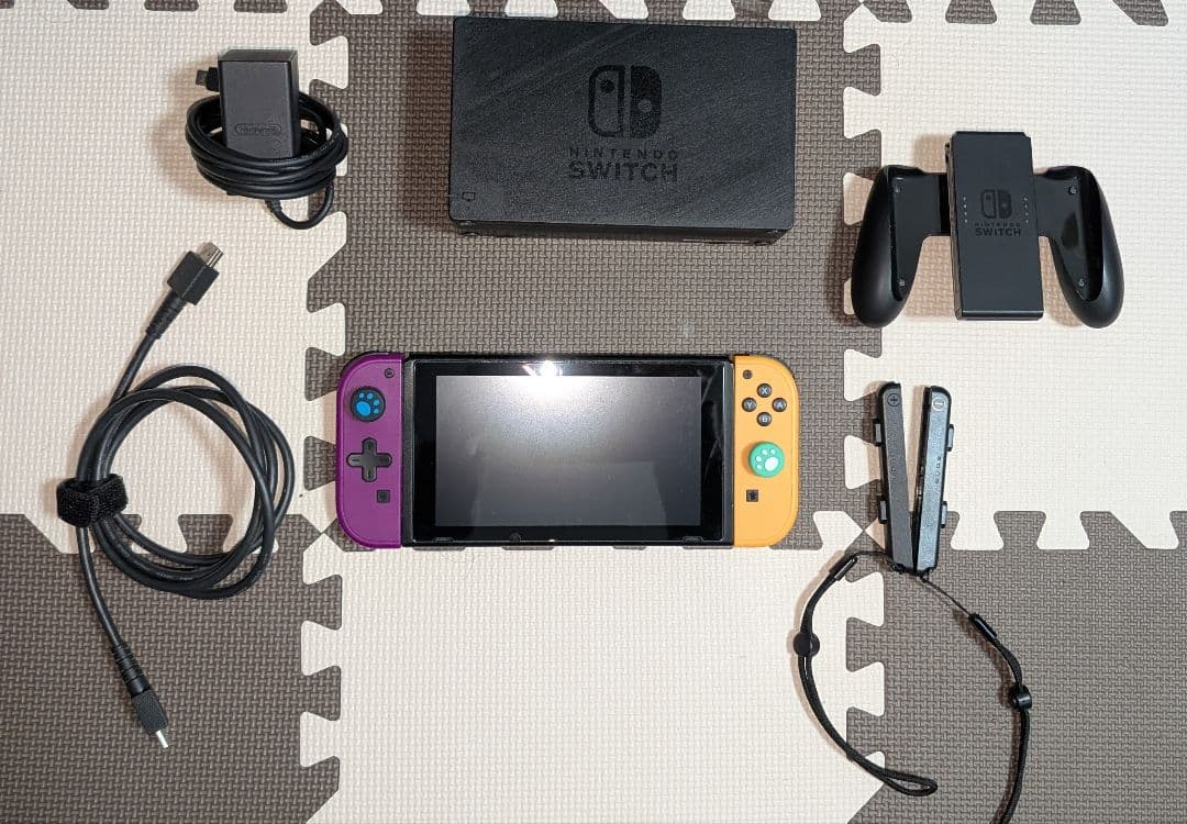 SDカード128GB付属　Nintendo Switch バッテリー強化版　説明