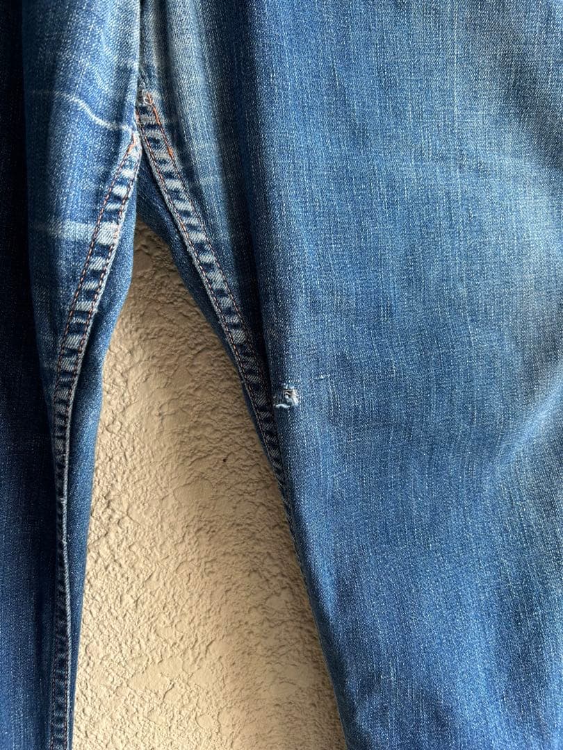 60s デニム ランチパンツ デニムパンツ ヴィンテージ 古着