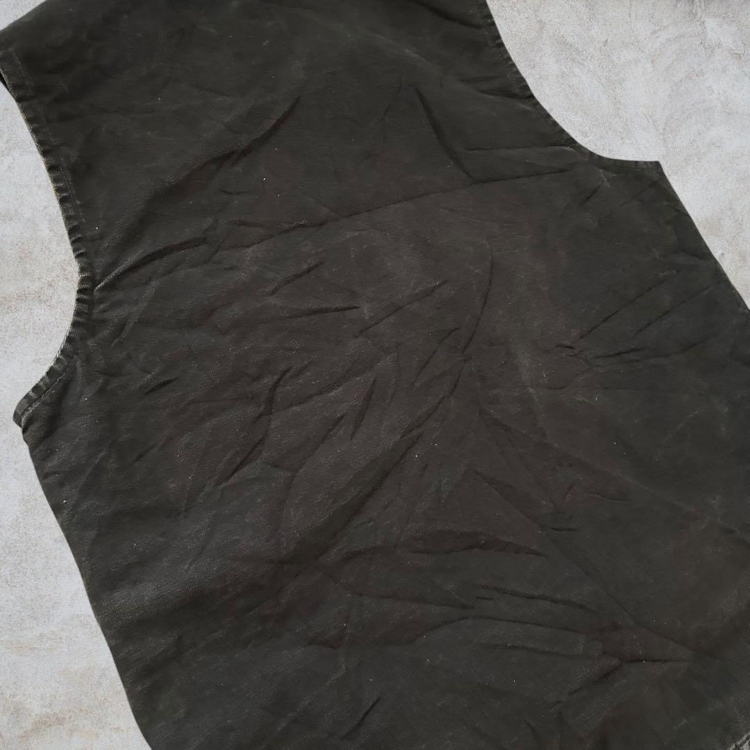 『Carhartt』カーハート　ダックベスト　V02-DKB　フェード　ブラウン