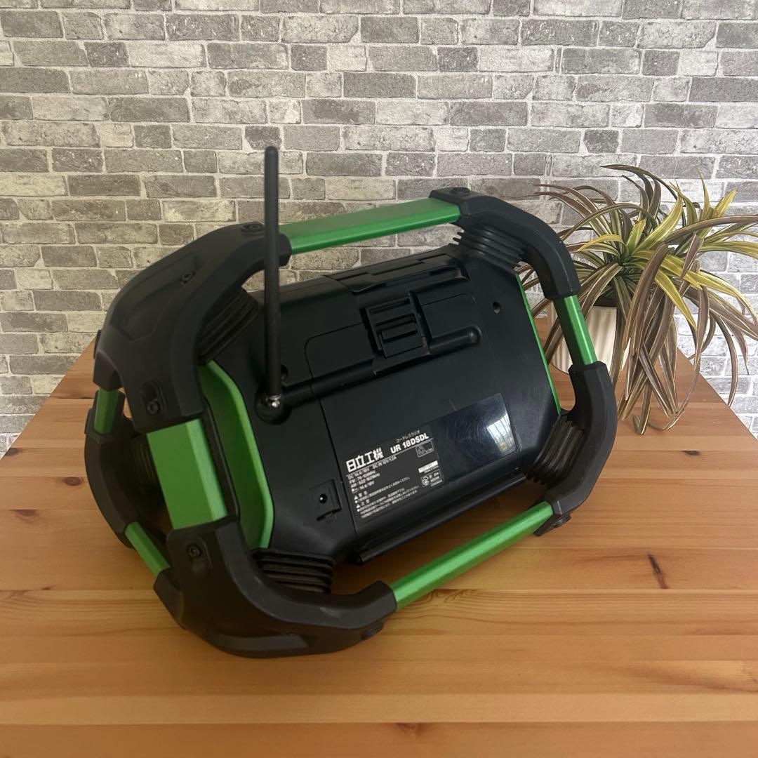日立工機 UR18DSDL　ハイコーキ　コードレスラジオ　Bluetooth