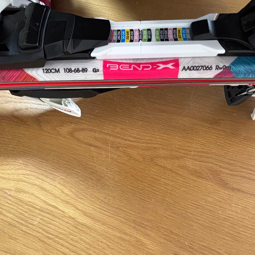 ジュニアスキーセット　ロシニョール　120cm 21-21.5cm ブーツ付