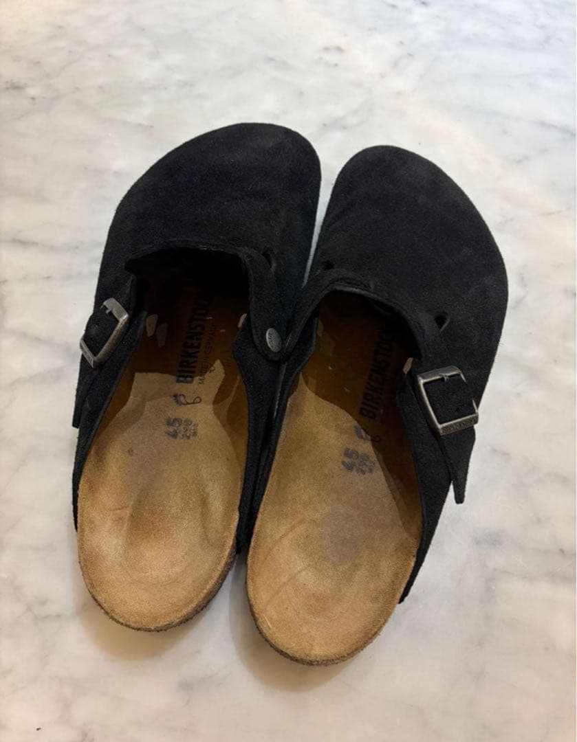 BIRKENSTOCK ブラックサンダル 45
