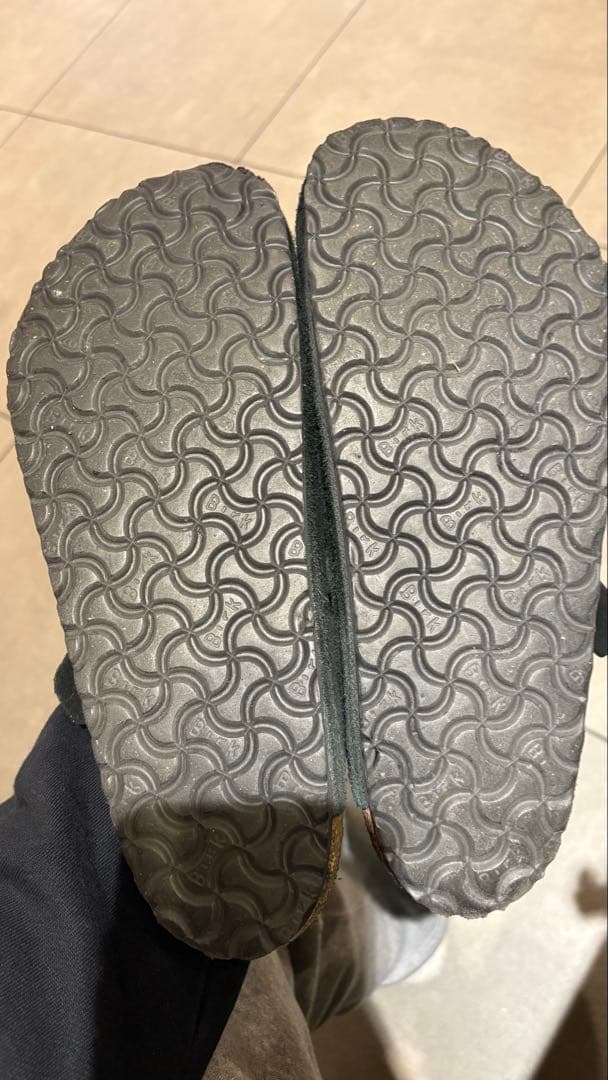 BIRKENSTOCK ブラックサンダル 45