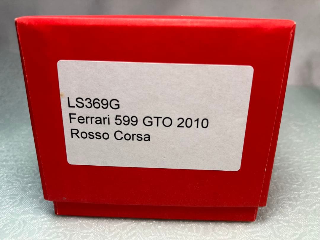 Look Smart Ferrari 599GTO 2010年　レッド