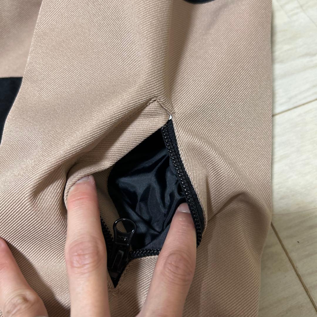 超美品⭐️スノーボードウェア レディース スキーウェア 上下セット　ベージュ　L