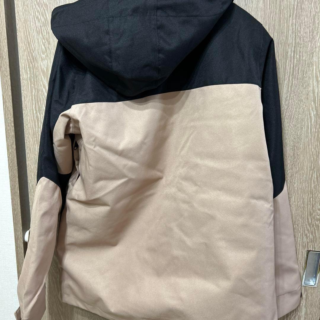 超美品⭐️スノーボードウェア レディース スキーウェア 上下セット　ベージュ　L