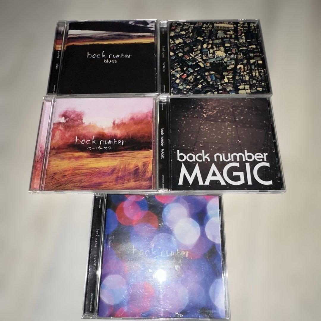 back number アルバム５枚セット バックナンバー