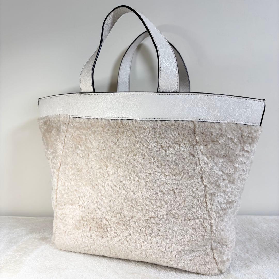 【Kate spade】ケイトスペード 美品 ロージー サッチェル ファー