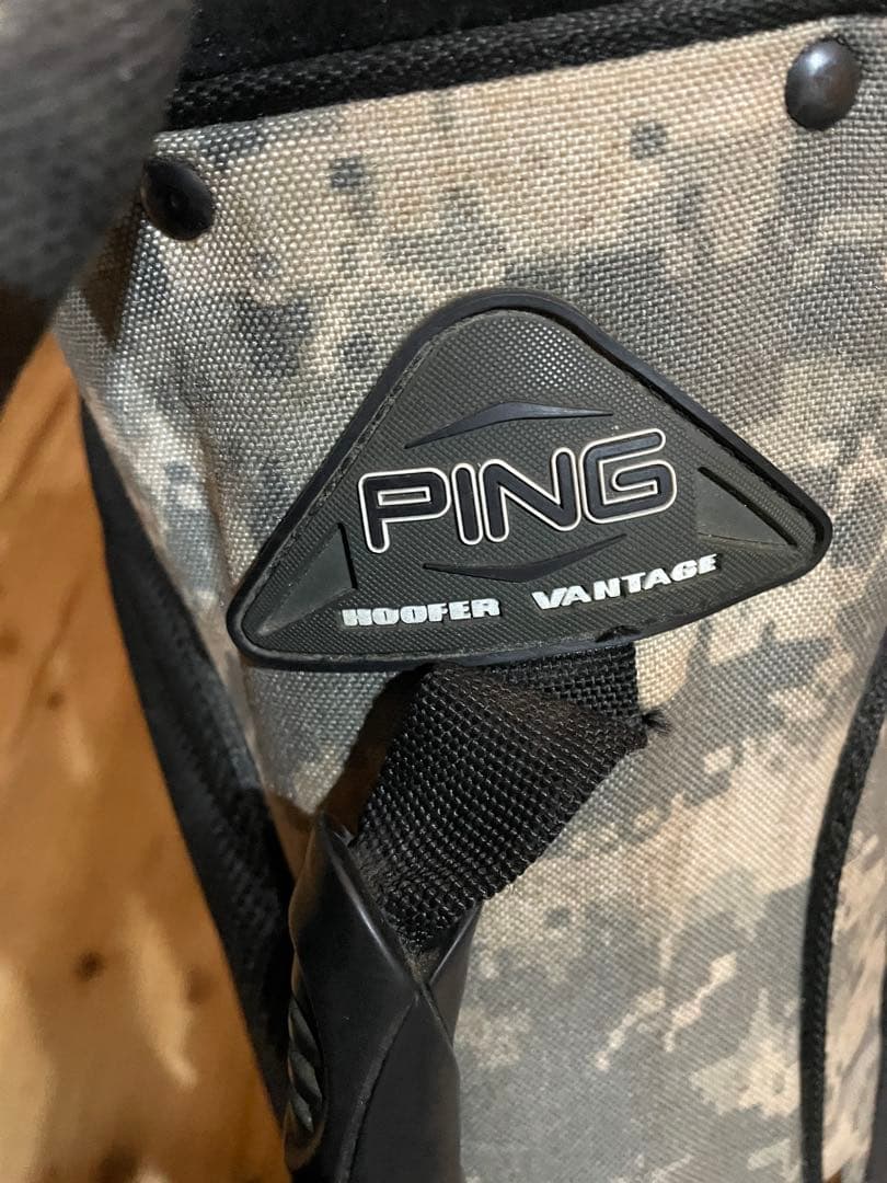R*E様 アメリカ限定　PING HOOFERデジタルカモ柄　レアキャディバッグ