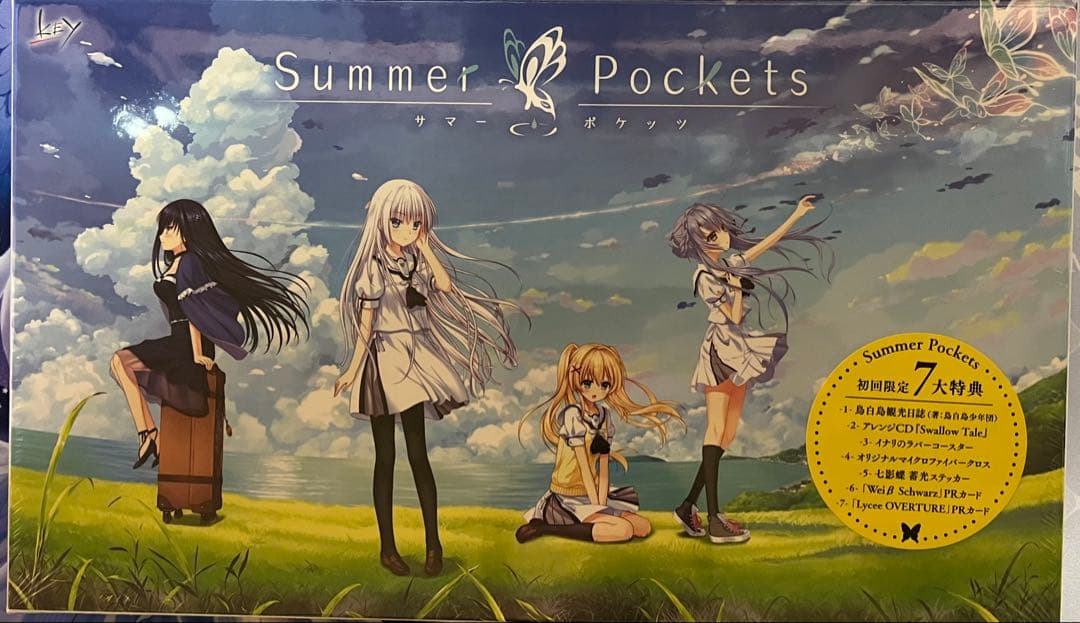 Summer Pockets 初回限定版 pcゲーム key