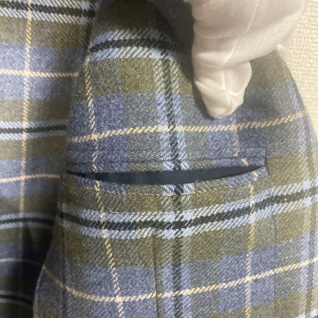 LARDINI テーラードジャケット グレー・ブルー