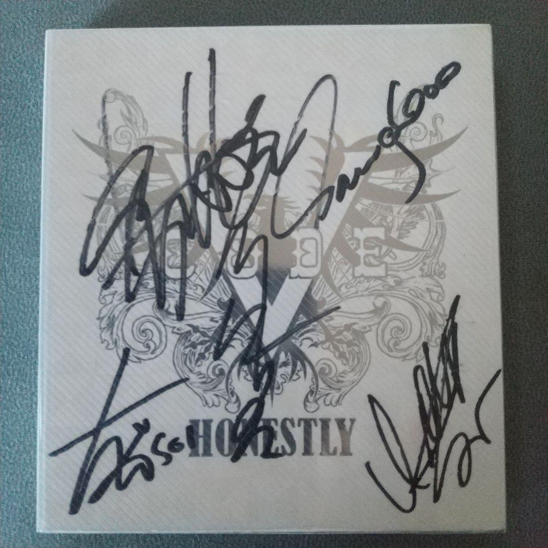 CODE V HONESTLY CD 直筆サイン付き韓国盤