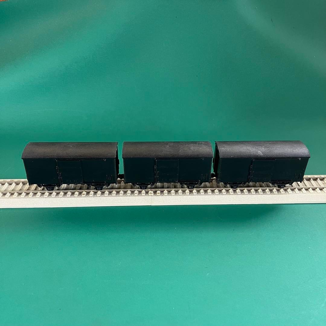 【HO-K9003】国鉄貨車 ワム90000形 3両セット(HOゲージ)